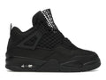 Air Jordan 4 Retro Net Black (Women) product image 1, provided for visual reference and product detail review