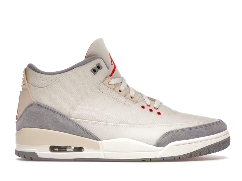 Air Jordan 3 Retro Muslin product image 1, provided for visual reference and product detail review