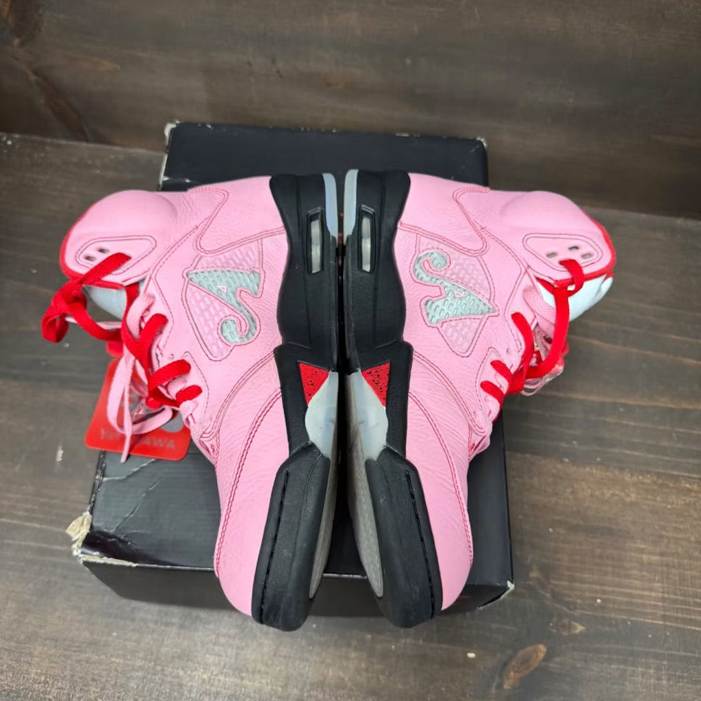 Air Jordan 5 Retro Awake NY Arctic Pink product image 4, provided for visual reference and product detail review