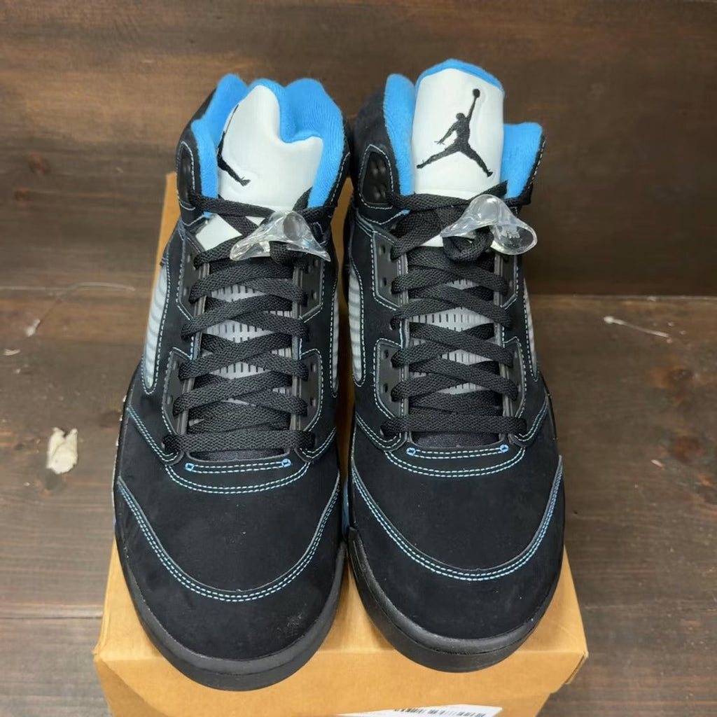 Air Jordan 5 Retro Black University Blue (2026) product image 3, provided for visual reference and product detail review