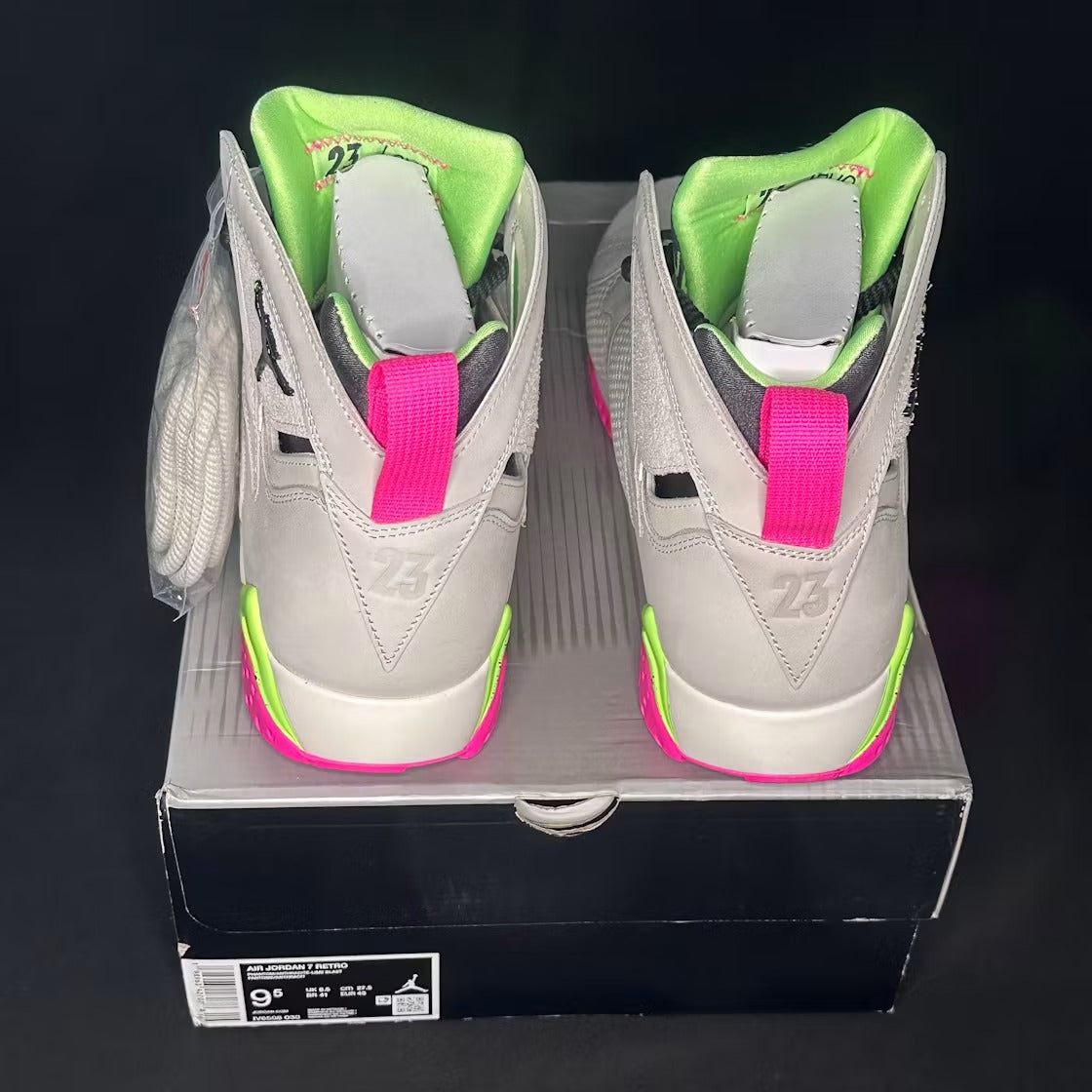 Air Jordan 7 Retro Tennis Day product image 4, provided for visual reference and product detail review