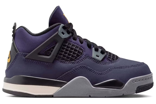 Air Jordan 4 Retro Lakers (PS) product image 1, provided for visual reference and product detail review