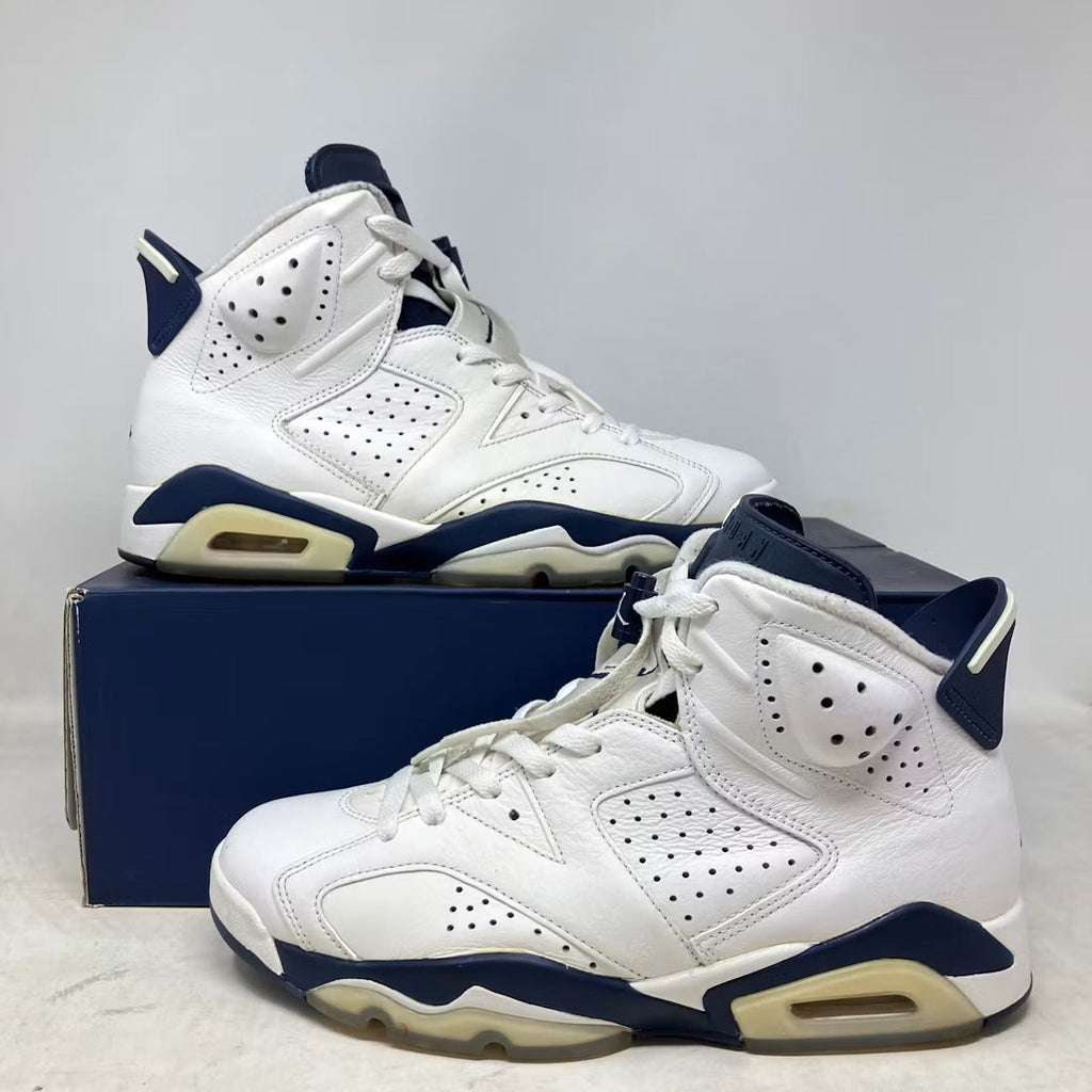 Air Jordan 6 Retro Midnight Navy (2022) product image 3, provided for visual reference and product detail review