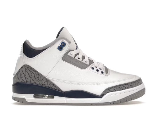 Air Jordan 3 Retro Midnight Navy product image 1, provided for visual reference and product detail review