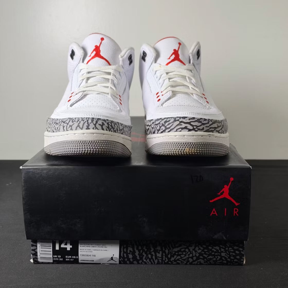 Air Jordan 3 Retro Hall of Fame product image 3, provided for visual reference and product detail review