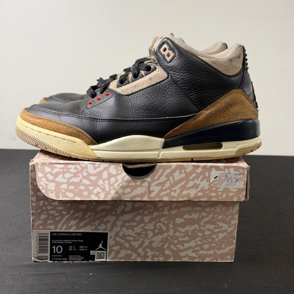 Air Jordan 3 Retro Desert Elephant product image 4, provided for visual reference and product detail review