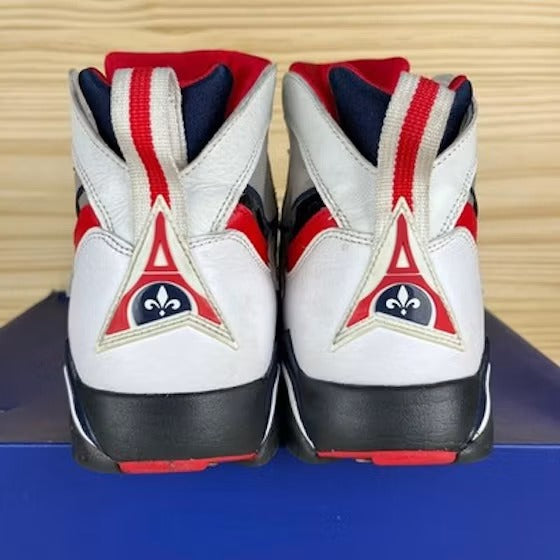 Air Jordan 7 Retro BCFC Paris Saint-Germain PSG (2021) product image 5, provided for visual reference and product detail