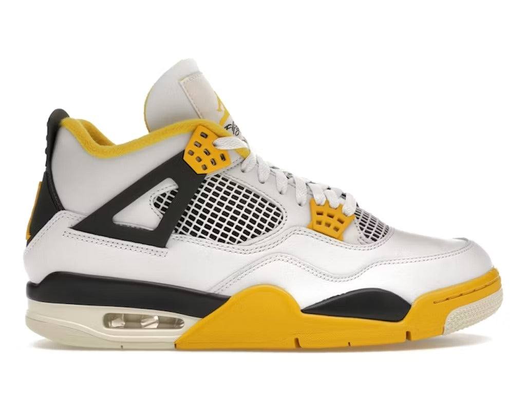 Air Jordan 4 Retro Vivid Sulfur (Women) product image 1, provided for visual reference and product detail review