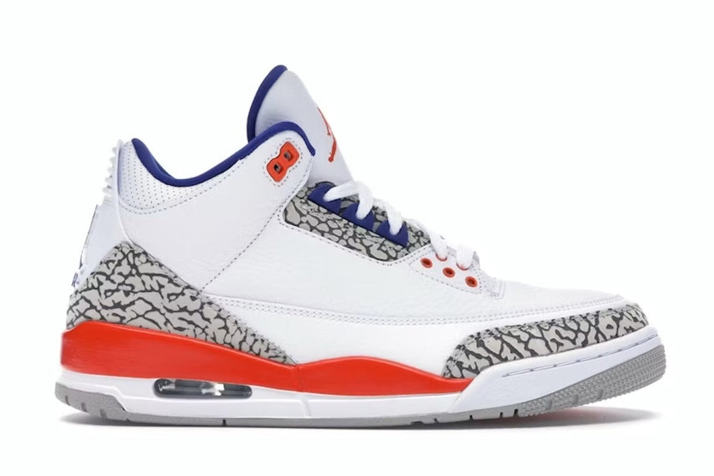 Air Jordan 3 Retro Knicks product image 1, provided for visual reference and product detail review