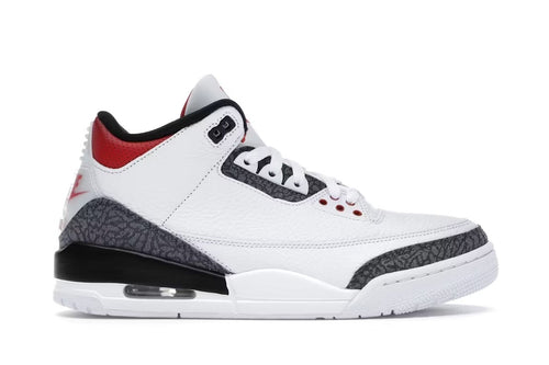 Air Jordan 3 Retro SE Fire Red Denim (2020) product image 1, provided for visual reference and product detail review