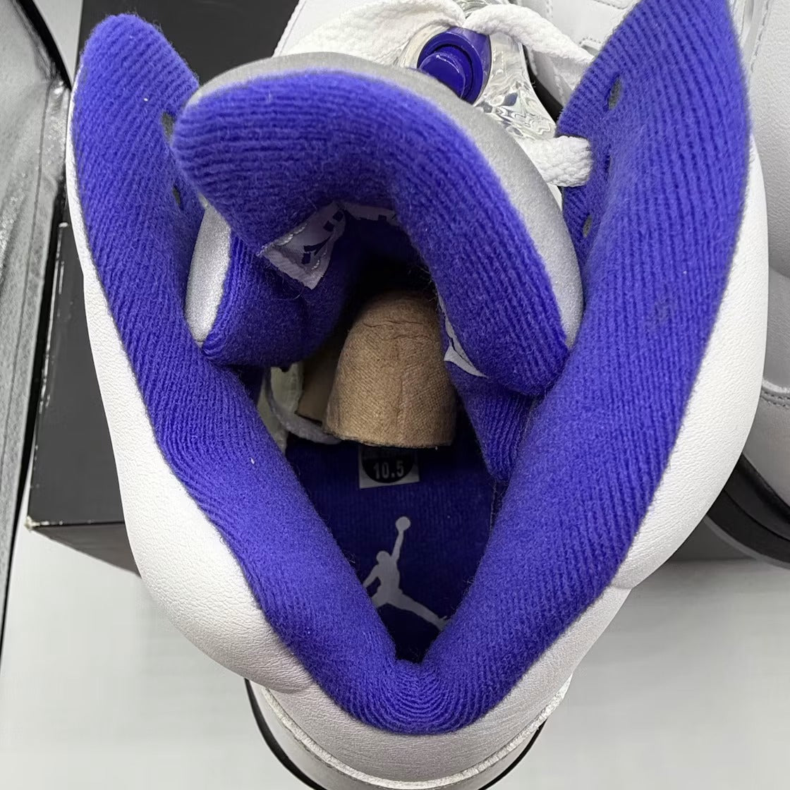 Air Jordan 5 Retro Dark Concord product image 5, provided for visual reference and product detail review