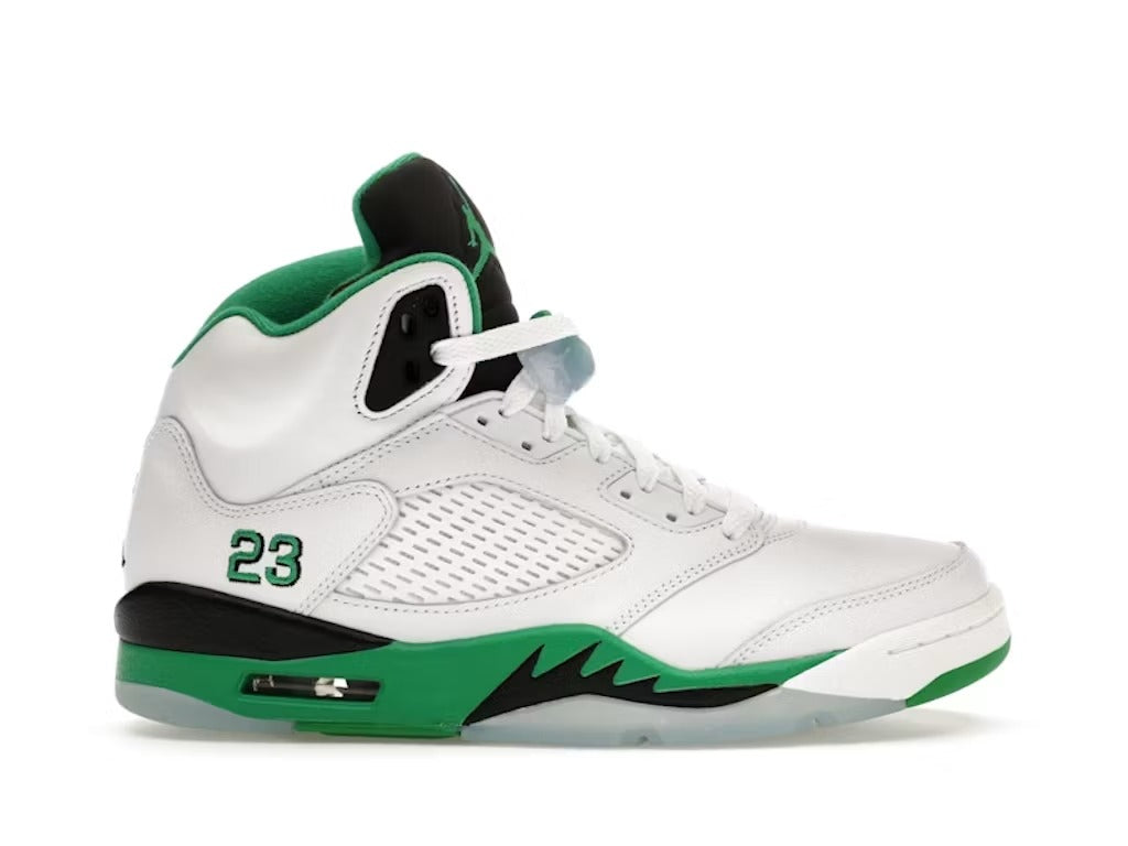 Air Jordan 5 Retro Lucky Green (Women) product image 1, provided for visual reference and product detail review
