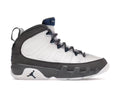 Air Jordan 9 Retro Flint Grey French Blue (2026) (GS) product image 1, provided for visual reference and product detail