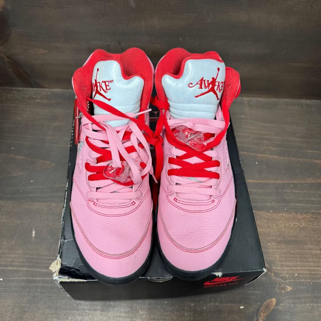 Air Jordan 5 Retro Awake NY Arctic Pink product image 3, provided for visual reference and product detail review