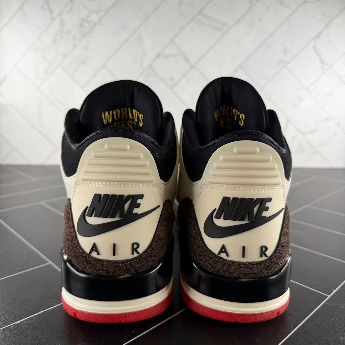 Air Jordan 3 Retro World's Best Dad product image 3, provided for visual reference and product detail review