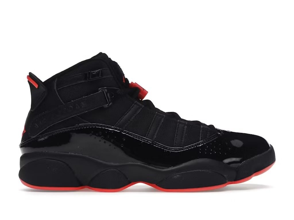 Air Jordan 6 Rings Black Infrared product image 1, provided for visual reference and product detail review