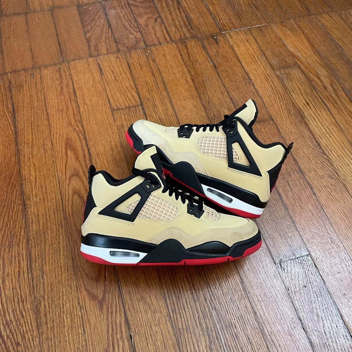 Air Jordan 4 Retro Pizza (GS) product image 2, provided for visual reference and product detail review