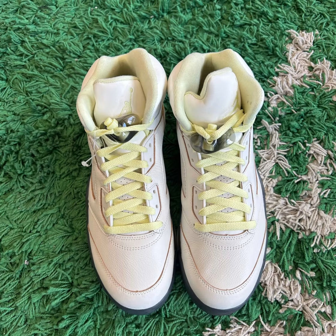 Air Jordan 5 Retro Luminous Green (Women) product image 4, provided for visual reference and product detail review