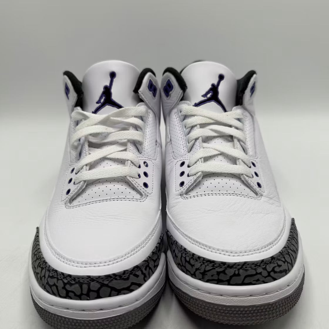 Air Jordan 3 Retro Dark Iris product image 2, provided for visual reference and product detail review