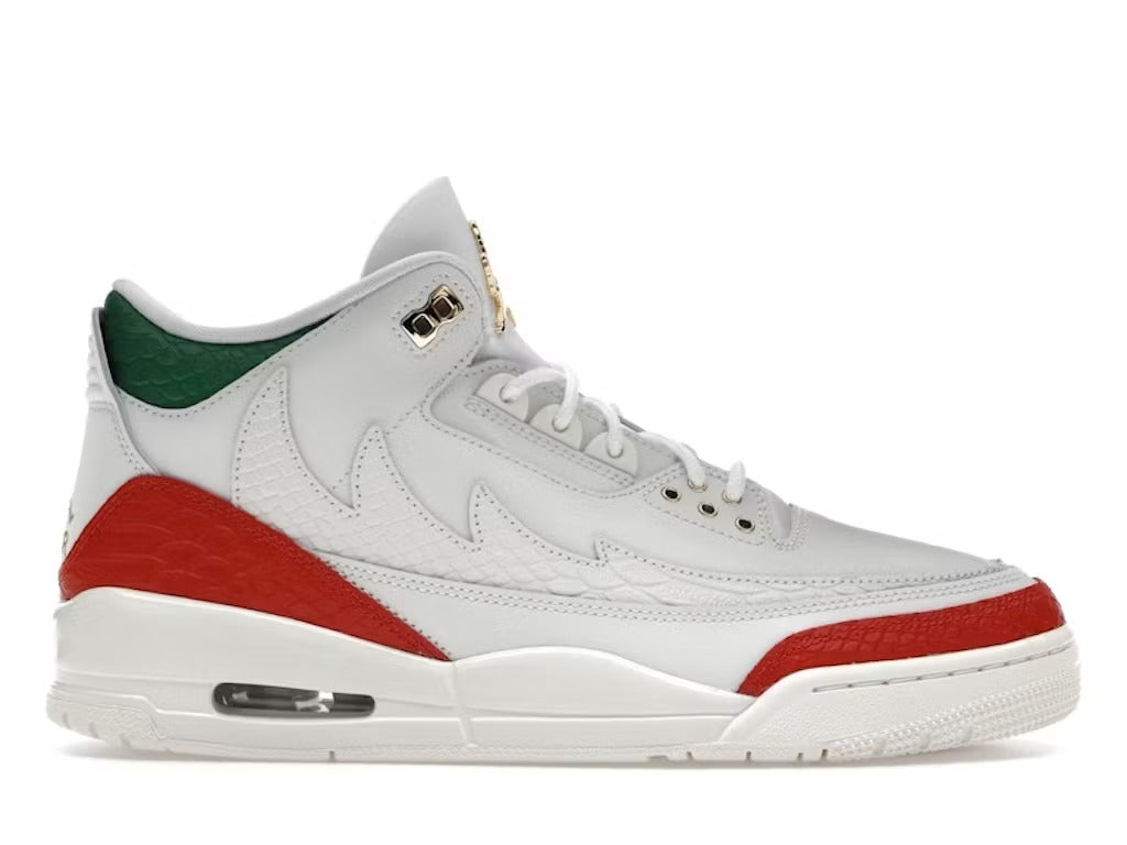 Air Jordan 3 Retro El Vuelo Summit White product image 1, provided for visual reference and product detail review