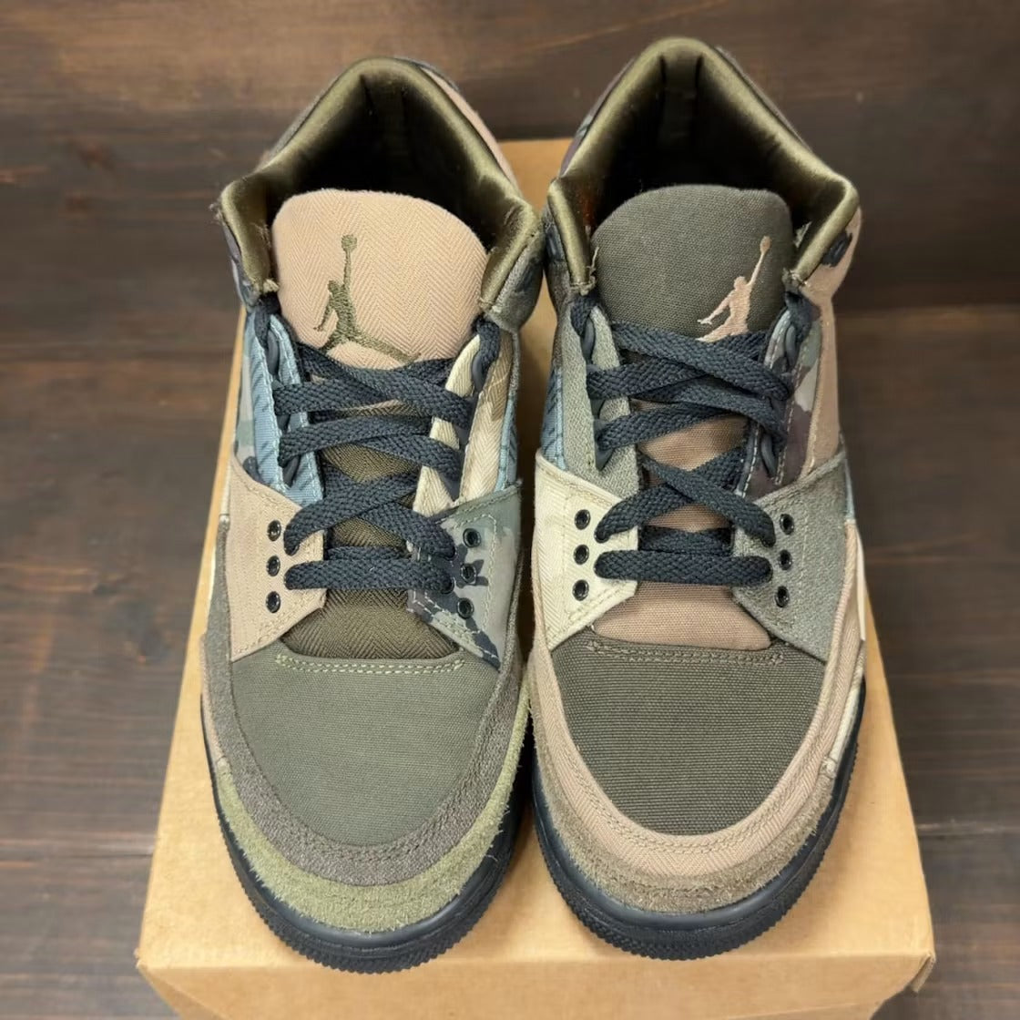 Air Jordan 3 Retro Patchwork Camo product image 3, provided for visual reference and product detail review