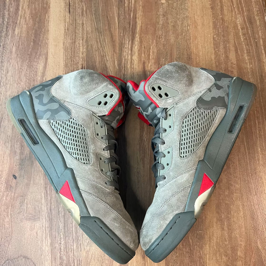 Air Jordan 5 Retro P51 Camo product image 3, provided for visual reference and product detail review