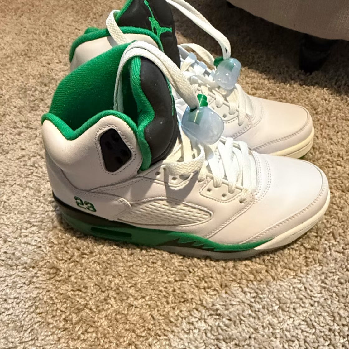 Air Jordan 5 Retro Lucky Green (Women) product image 3, provided for visual reference and product detail review