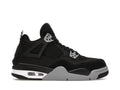 Air Jordan 4 Retro Black Canvas (GS) product image 1, provided for visual reference and product detail review