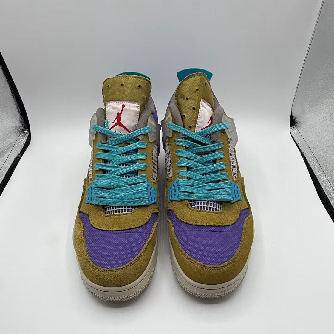 Air Jordan 4 Retro SP 30th Anniversary Union Desert Moss product image 3, provided for visual reference and product detail