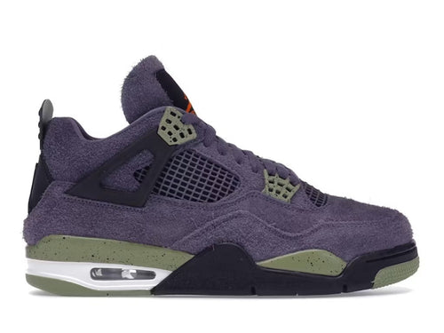Air Jordan 4 Retro Canyon Purple (Women) product image 1, provided for visual reference and product detail review