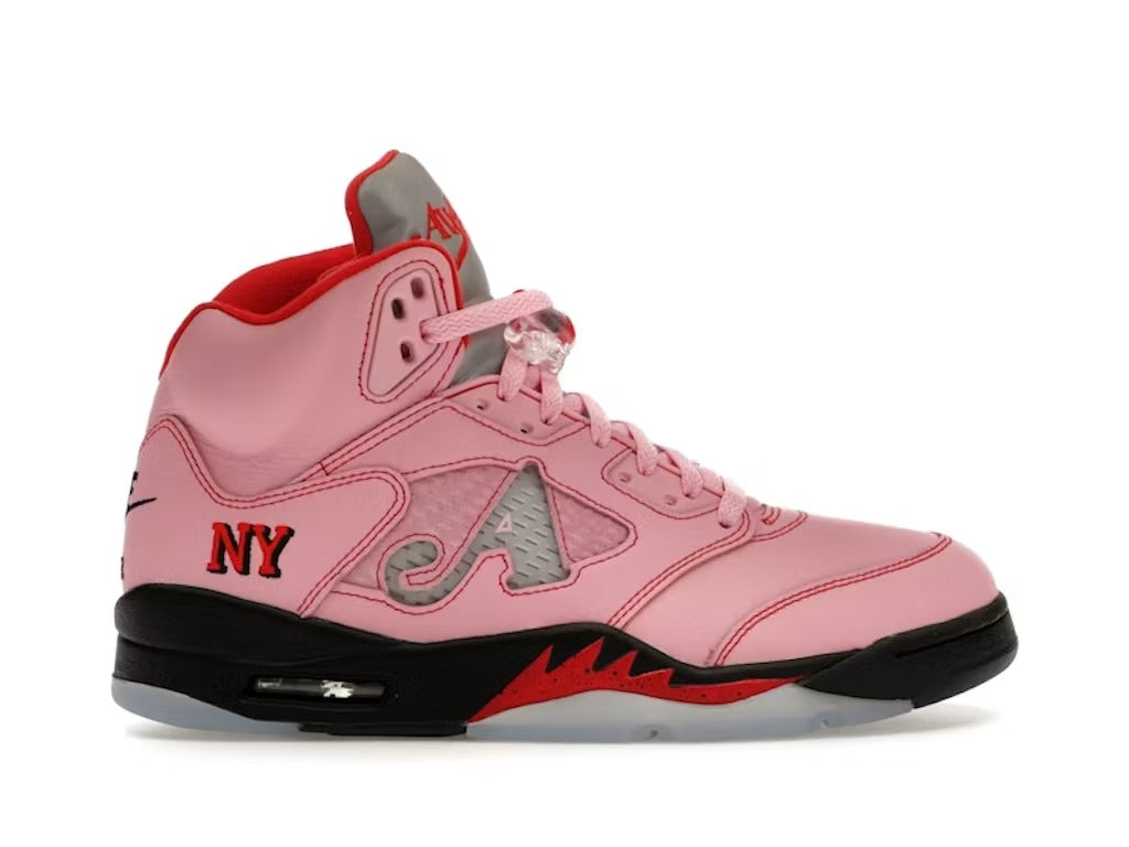 Air Jordan 5 Retro Awake NY Arctic Pink product image 1, provided for visual reference and product detail review