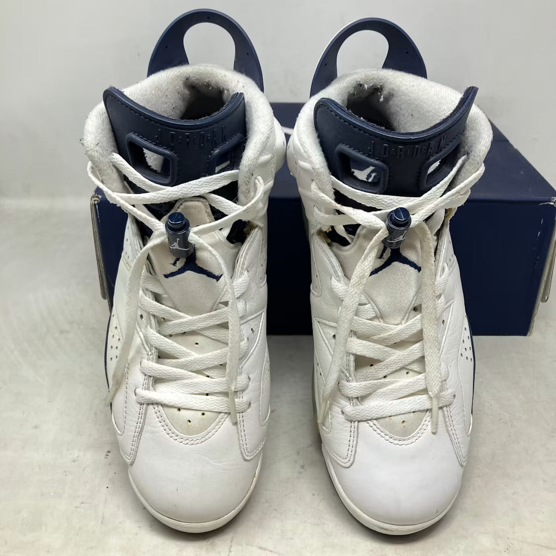 Air Jordan 6 Retro Midnight Navy (2022) product image 6, provided for visual reference and product detail review