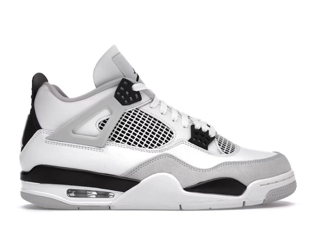 Air Jordan 4 Retro Military Black product image 1, provided for visual reference and product detail review