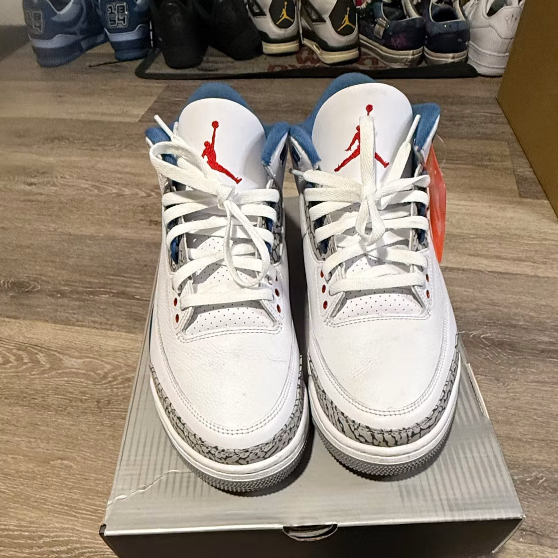 Air Jordan 3 Retro True Blue (2026) product image 2, provided for visual reference and product detail review