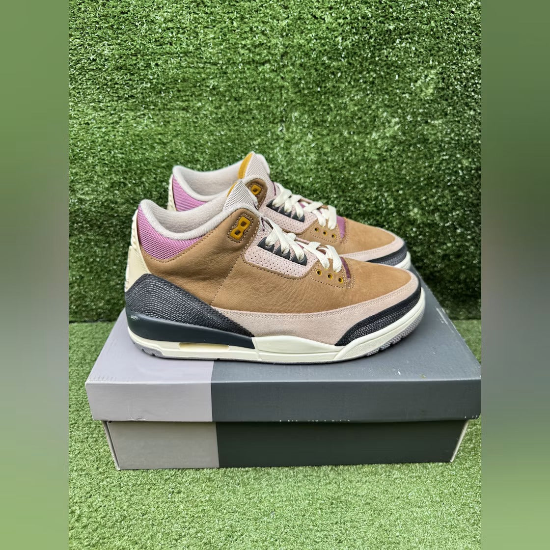 Air Jordan 3 Retro Winterized Archaeo Brown product image 4, provided for visual reference and product detail review
