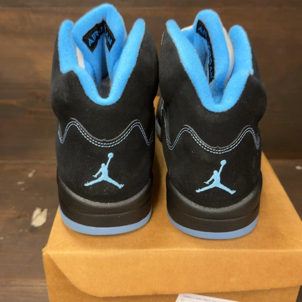 Air Jordan 5 Retro Black University Blue (2026) product image 5, provided for visual reference and product detail review