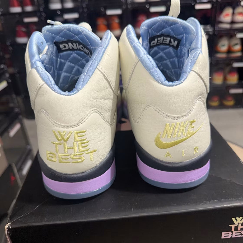 Air Jordan 5 Retro DJ Khaled We The Best Sail product image 4, provided for visual reference and product detail review
