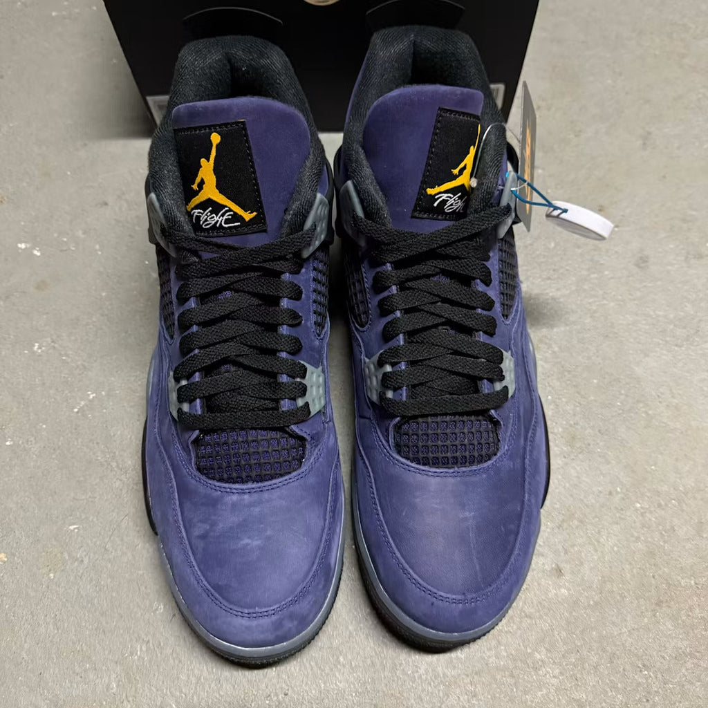 Air Jordan 4 Retro Lakers product image 3, provided for visual reference and product detail review