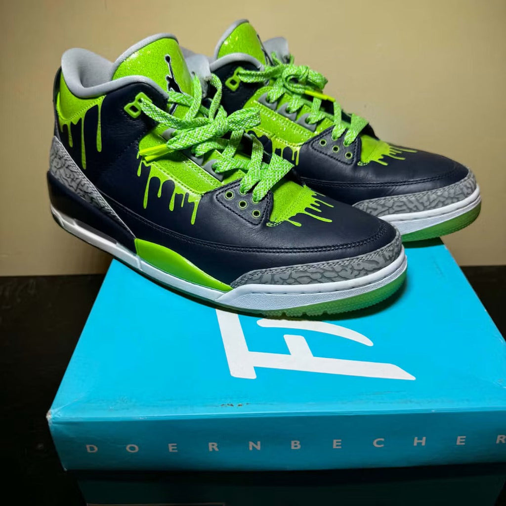 Air Jordan 3 Retro Doernbecher Hugo product image 4, provided for visual reference and product detail review