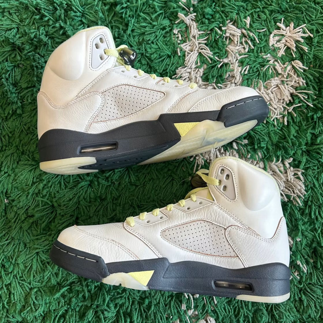 Air Jordan 5 Retro Luminous Green (Women) product image 3, provided for visual reference and product detail review