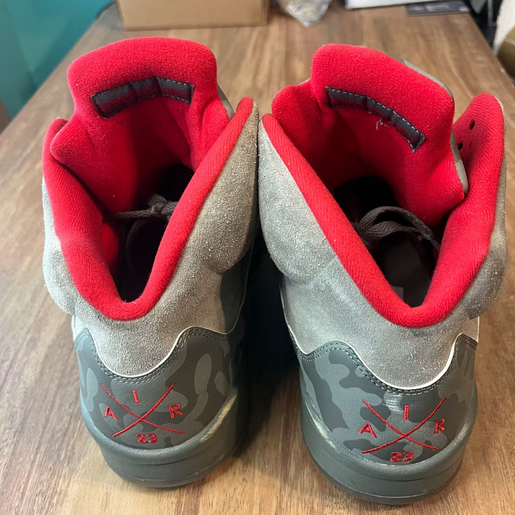 Air Jordan 5 Retro P51 Camo product image 5, provided for visual reference and product detail review