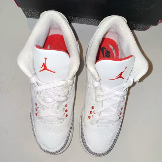 Air Jordan 3 Retro White Cement Reimagined (GS) product image 5, provided for visual reference and product detail review