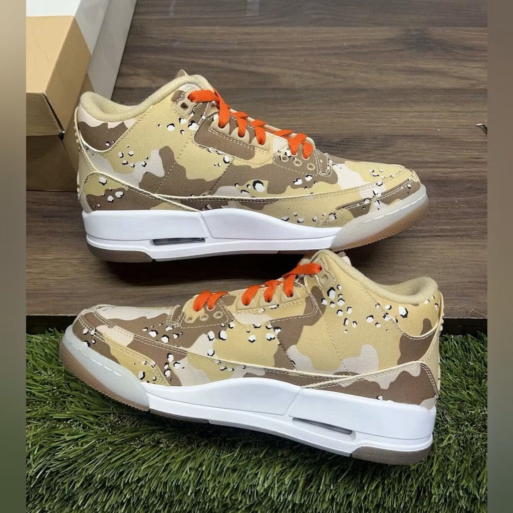 Air Jordan 3 Retro WNBA Desert Camo (Women) product image 3, provided for visual reference and product detail review