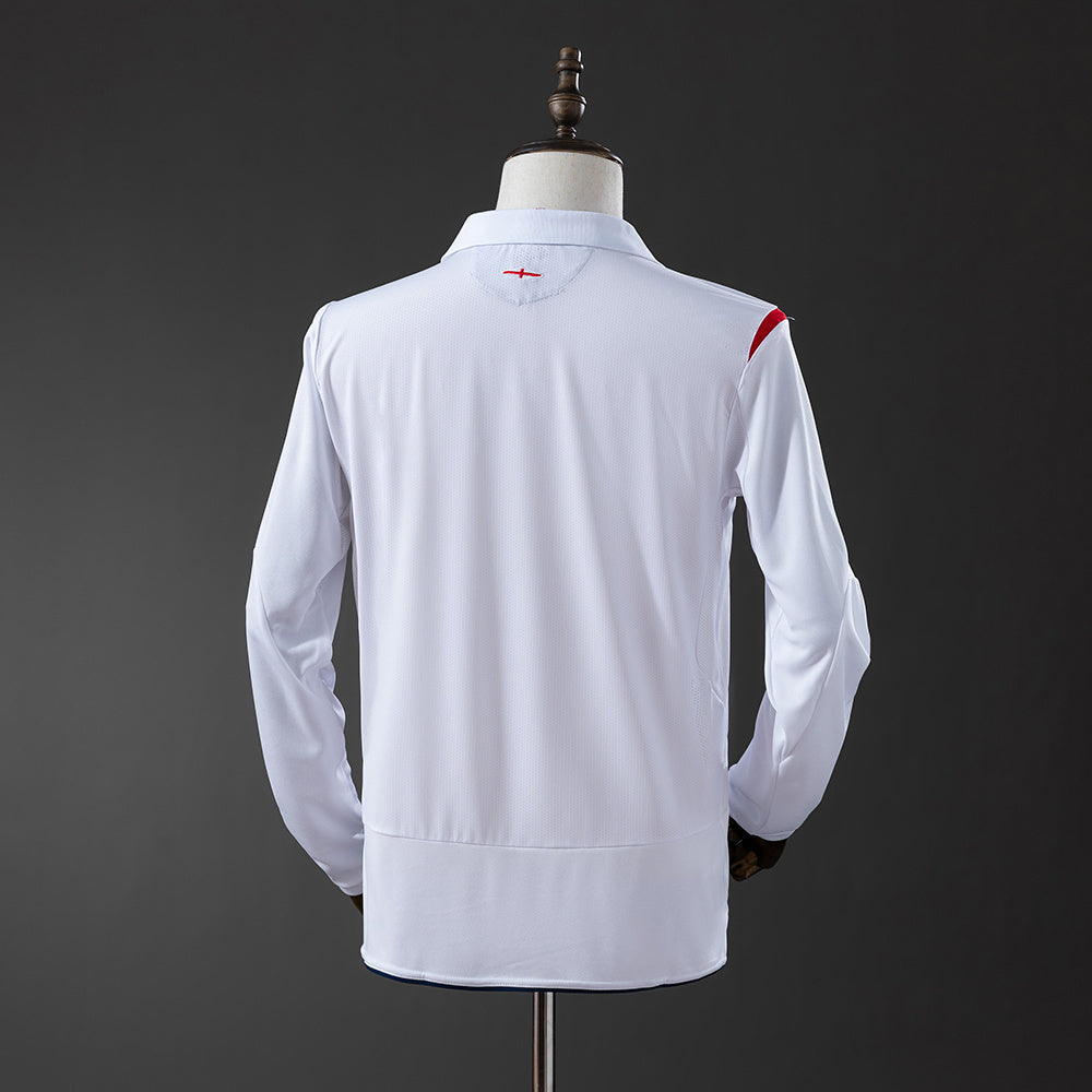 England Jersey 2006 Retro Home Football Kit Long Sleeves product image 2