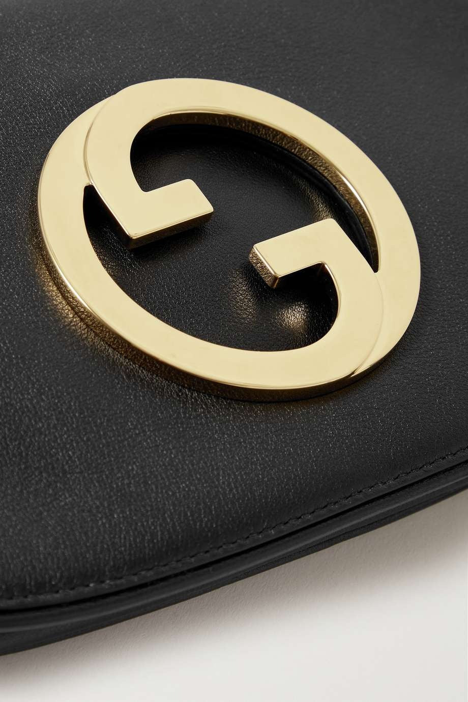 Gucci New Blondie Leather Shoulder Bag - Black product image 6, provided for visual reference and product detail review
