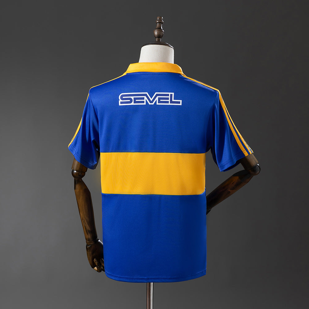 Boca Junios Jersey 1990-91 Home Retro Football Kit product image 2