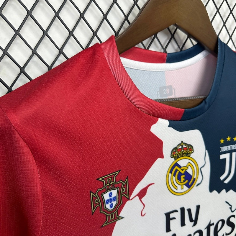 Kids Ronaldo Jersey All Club Team 25/26 Football Kit Soccer product image 7