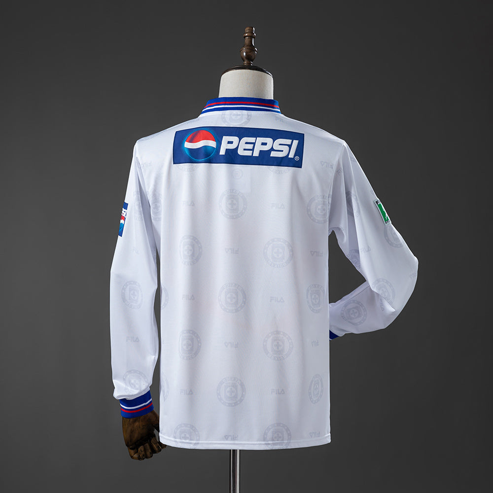 Retro Cruz Azul Away Jersey 1998 Long Sleeves Football Kit product image 2