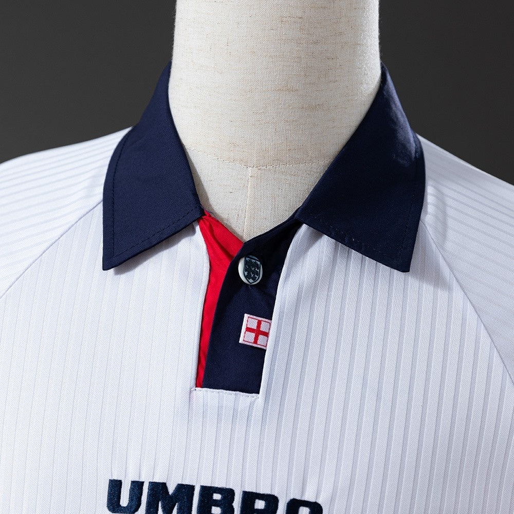 England Jersey 1998 Home Retro Football Kit Long Sleeves product image 5
