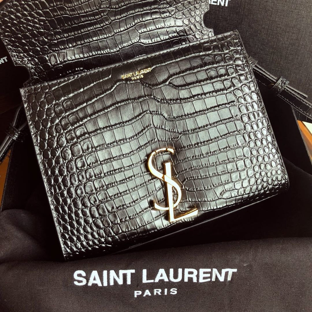 YSL Cassandra Mini Top Handle Bag Black product image 8, provided for visual reference and product detail review